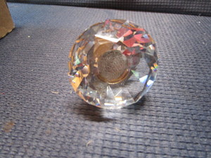 lot 290 image: Crystal door knobs, 15 new...