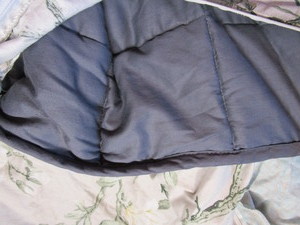 lot 296 image: Weighted blanket, twin size 15lb...