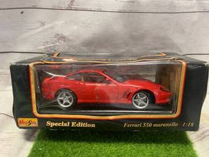 lot 40 image: MAISTO Special Edition Ferrari 550 (Sold for $39.99 Ebay)