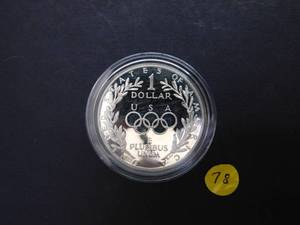 1988-S Proof Olympic Silver Comm. Dollar Price Guide $39.00