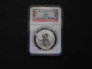 2015 Australia 1 Oz. Silver Koala NGC MS70