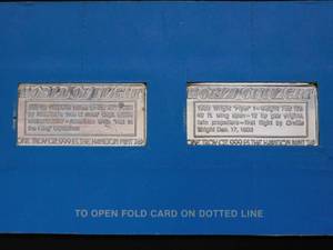 World of Flight Two 1 Oz. .999 Silver Bars