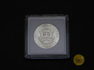 1964 BU 90% Silver Kennedy Half Dollar