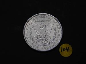 Better Date 1889-S BU Morgan Silver Dollar