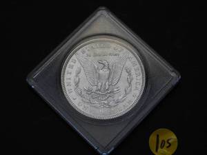 1890 BU Morgan Silver Dollar