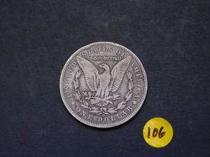 1890-O Morgan Silver Dollar