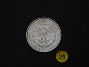 1891 AU Morgan Silver Dollar