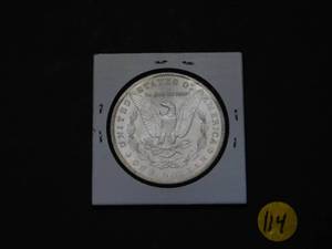 1897 Morgan Silver Dollar Marked MS63 when purchased