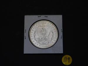 1899-O Morgan Silver Dollar Marked MS65 when purchased