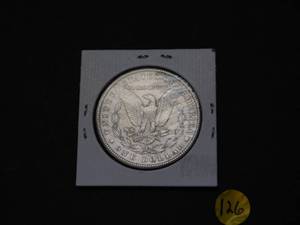 1902-O Morgan Silver Dollar Marked MS63 when purchased