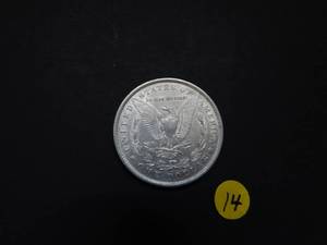 1880 BU Morgan Silver Dollar