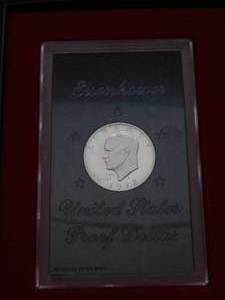 1972-S Proof Eisenhower Silver Dollar in Original Mint Packaging