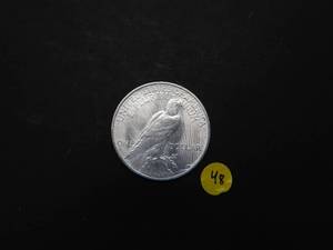 1924 BU Peace Silver Dollar
