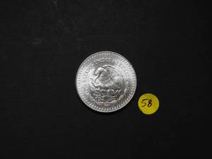 1985 Mexico BU 1 Oz..999 Silver Round