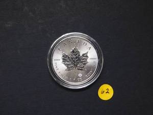 2018 Brilliant Uncirculated .9999  1 Oz. Silver Canada Maple Leaf