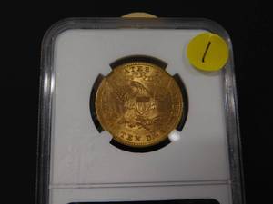 1901 $10 Gold Eagle NGC MS 62  NGC Price Guide for an MS62 is $1075