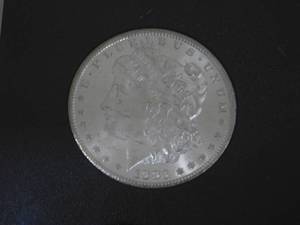 1883-CC Morgan Silver Dollar in GSA holder