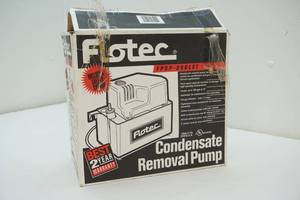 Condensate removal pump