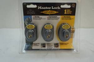 Gun lock set
