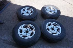 Michelin tires with chrome rims