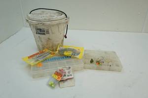 Minnow bucket, tackle
