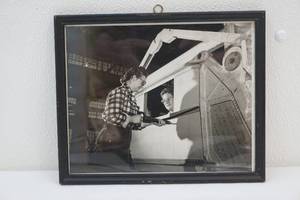 Women riveters photo framed