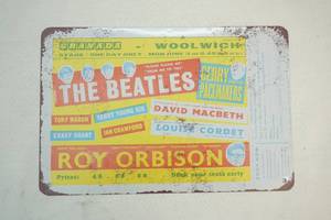 Metal sign