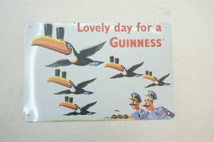Metal sign