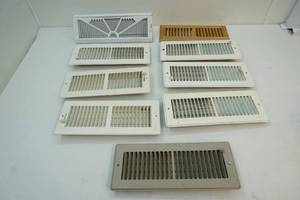 Floor register vents