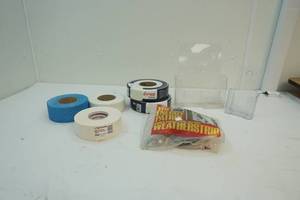 Variety of heavy duty tapes for remodeling