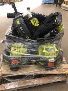 lot 13 image: Sorted pallet of ryobi leaf blowers- mixed conditions- see pictures