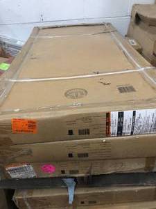 lot 21 image: VersaRac Gray Adjustable Steel Overhead Garage Storage Rack (48 in W x 96 in D) by NewAge Products- set of 3 - open box not used - see pictures