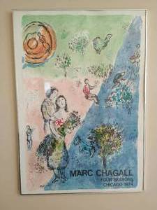 lot 9 image: Marc Chagall Four Seasons Artwork