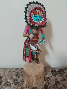 lot 25 image: Kachina Type Doll Figurine