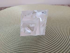 lot 62 image: Glass Paperweight Dcor