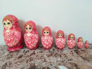 lot 66 image: Collection of Babushka Nesting Dolls