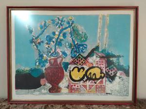 lot 135 image: A. Ubeda Print- Signed and Numbered