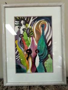lot 136 image: Miles Batt Signed Watercolor