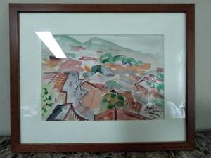lot 137 image: Margo Block Signed Watercolor