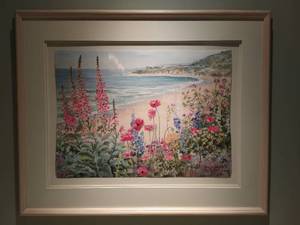 lot 139 image: Ruth Basler Burn Watercolor- Signed and Numbered
