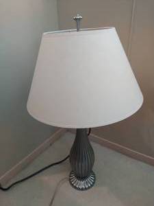 lot 176 image: Metal Lamp