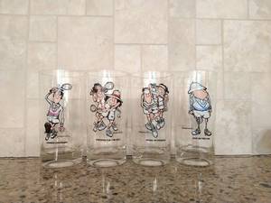 lot 209 image: Four GR Cheesebrough Glasses