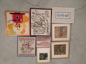 lot 365 image: Collection Of Misc. Art