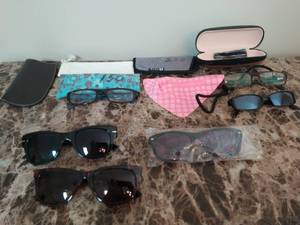 lot 234 image: Collection of Eyeglasses, Sunglasses, and Cases