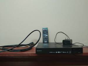 lot 161 image: Sony Blu-Ray DiscDVD Player with HDMI Cord