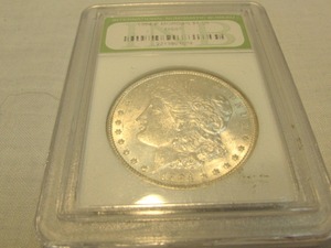 lot 3 image: 1884-P Morgan Silver Dollar