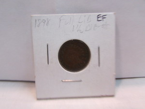 lot 20 image: 1898 Indian Head One Cent