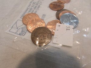 lot 51 image: Various Pennies