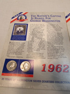 lot 53 image: 1962 Silver Quarters