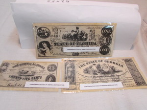 lot 55 image: Confederate Reproduction Notess